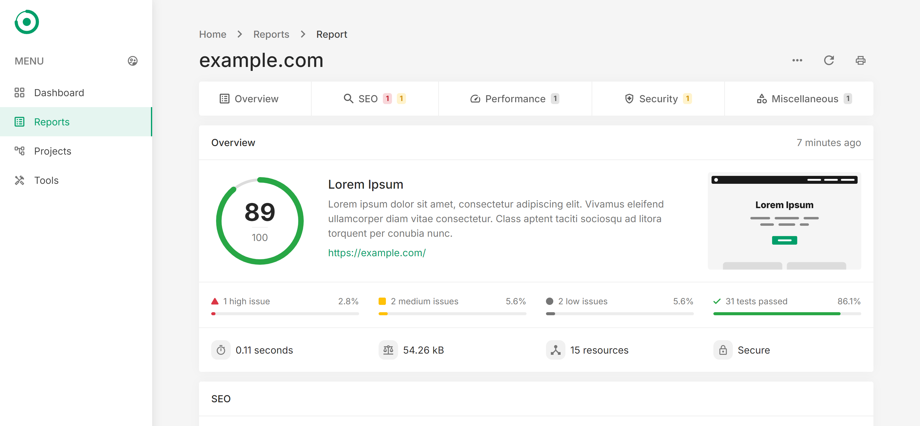 Nemokamas SEO auditas
